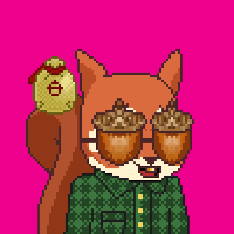 Pixel Squirrels #7100